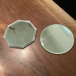 Luminescence 5” Mirror Candle Holders